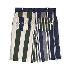 vtg Gitano • Striped Bermuda Shorts
